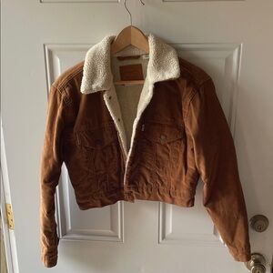 Levi’s Sherpa-Lined corduroy Jacket